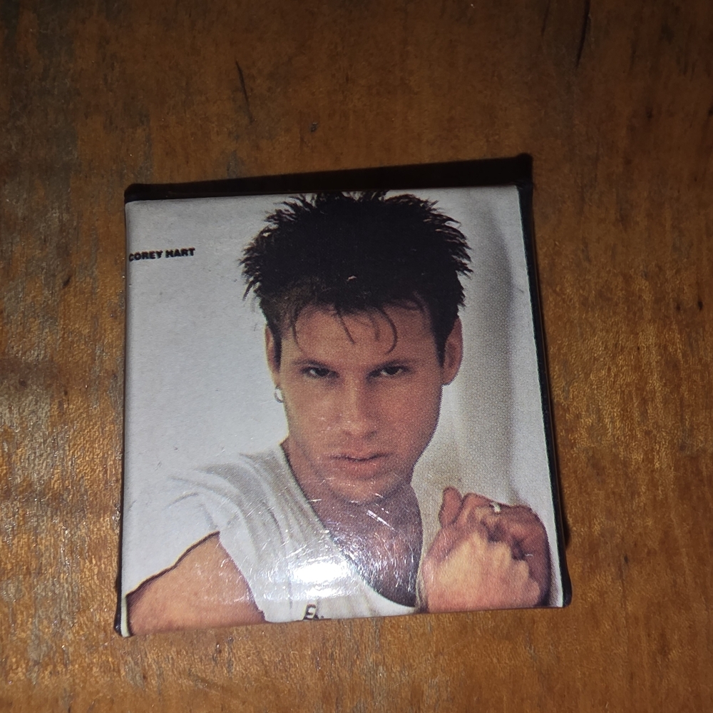 Corey Hart Vinyage 1980's PINBACK BUTTON Pin